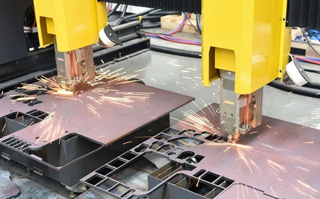 28圈双头龙门激光切割机